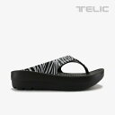*TELIC|W Flip Flop/ テリック/ダブル フリップ フロップ/ゼブラ #