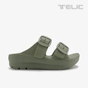 ・TELIC｜W Buckle Slide/ テリック/ダブル バックル スライド - シャワー/ピスタチオグリーン #