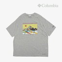 ＊COLUMBIA｜Enjoy Mountain Life Short Sleeve T-Shirt/ コロンビア/エンジョイ マウンテン ライフ ショートスリーブ Tシャツ/グレー #