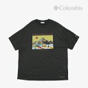 ＊COLUMBIA｜Enjoy Mountain Life Short Sleeve T-Shirt/ コロンビア/エンジョイ マウンテン ライフ ショートスリーブ Tシャツ/チャコールヘザー #