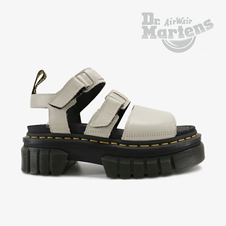 ・DR.MARTENS｜Ricki 3-Strap Sandal Nappa Lux/ ドクター マーチン/リッキー スリーストラップ サンダル ナッパ ラックス レザー/コブルストーン グレー #