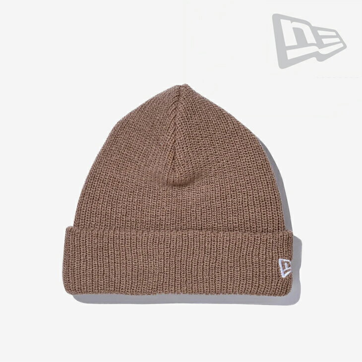 ：NEW ERA｜Soft Cuff Knit/ ニュー エラ/ソフト カフ ニット/ベージュ #