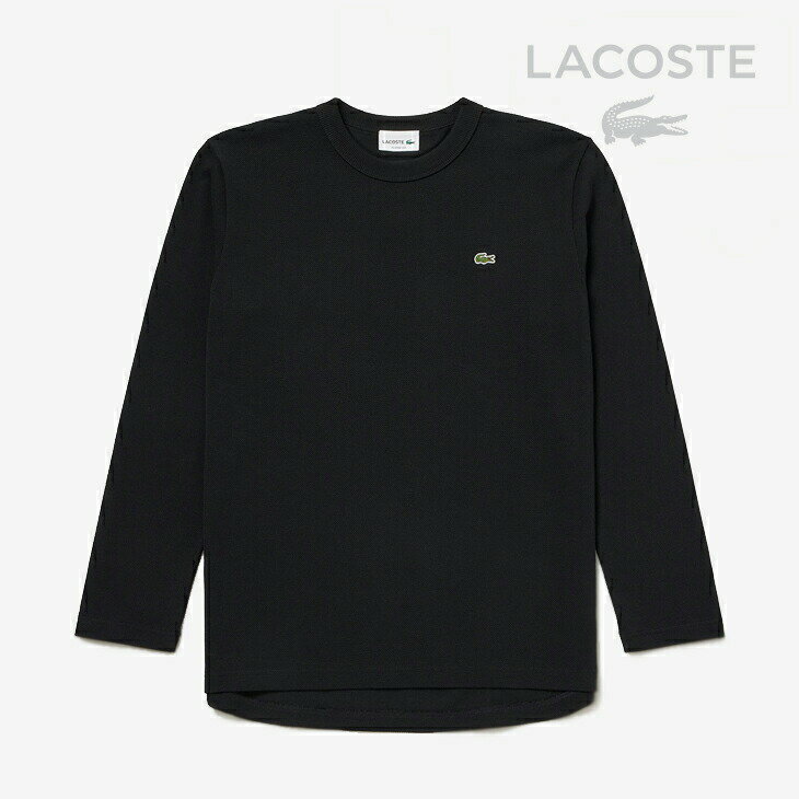 Rakuten - ・LACOSTE｜Classic Fit Long Sleeve T-Shirt/ ラコステ/クラシック フィット ロング スリーブ Tシャツ/ブラック #