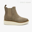 ・COLE HAAN｜W Original Grand Platform Chelsea WP Suede/ コール ハーン/オリジナル グランド プラットフォーム チェルシー ウォータープルーフ スウェード/アイリッシュコーヒースエード #