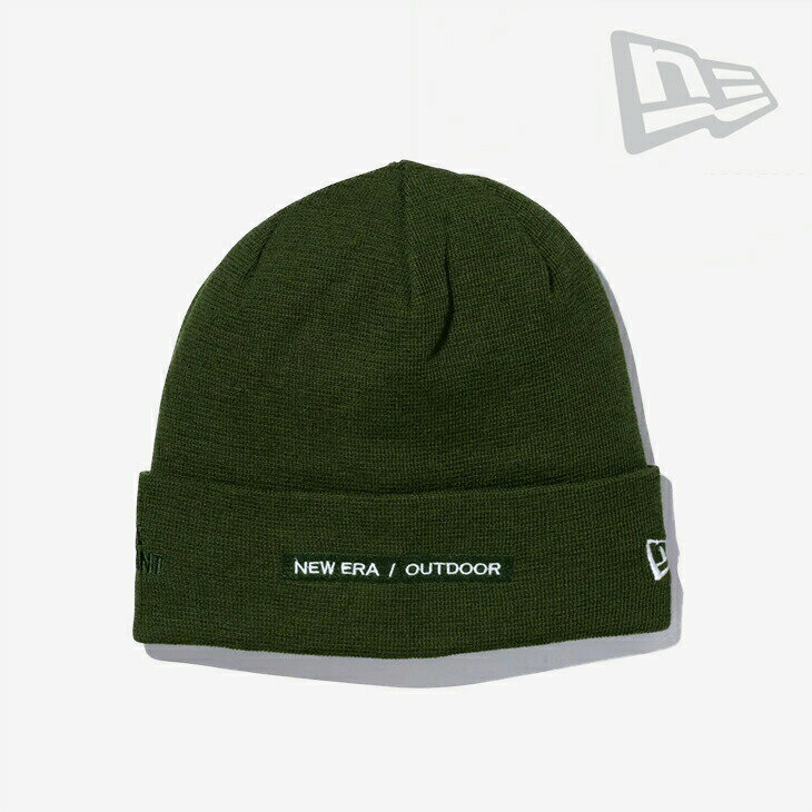 *NEW ERA|Outdoor Basic Cuff Knit Flame Resistant/ ニュー エラ/アウトドア ベーシック カフ ニット フレーム レジスタント/オリーブ #