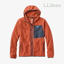 ・L.L.BEAN｜Mountain Classic Fleece Hoodie/ エルエルビーン/マウンテン クラシック フリース フーディ/ラシットオレンジ #