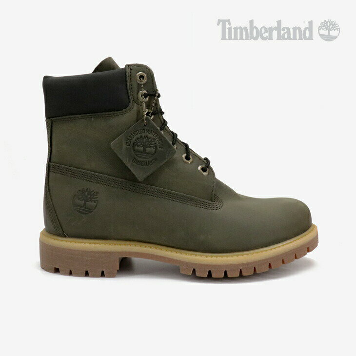 ＊TIMBERLAND｜Premium 6-Inch WP Boot Regenrative Leather/ ティンバーランド/プレミアム 6インチ ウォータープルーフ ブーツ レジェネレイティブ レザー/ミディアムグレー #