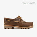 ＊TIMBERLAND｜3-Eye Lug Handsewn Boat Shoe Regenerative Leather/ ティンバーランド/スリーアイ ラグ ハンドソーン ボート シューズ レジェネレイティブ レザー/ミディアムブラウン #