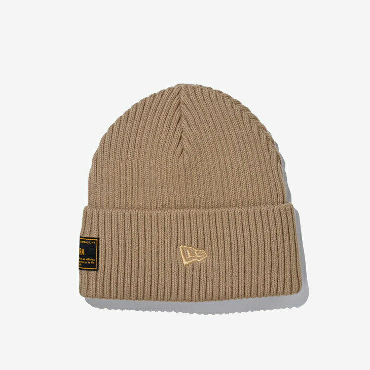 ：NEW ERA｜Military Patch Knit Cap/ ニュー エラ/ミリタリー パッチ ニット キャ...