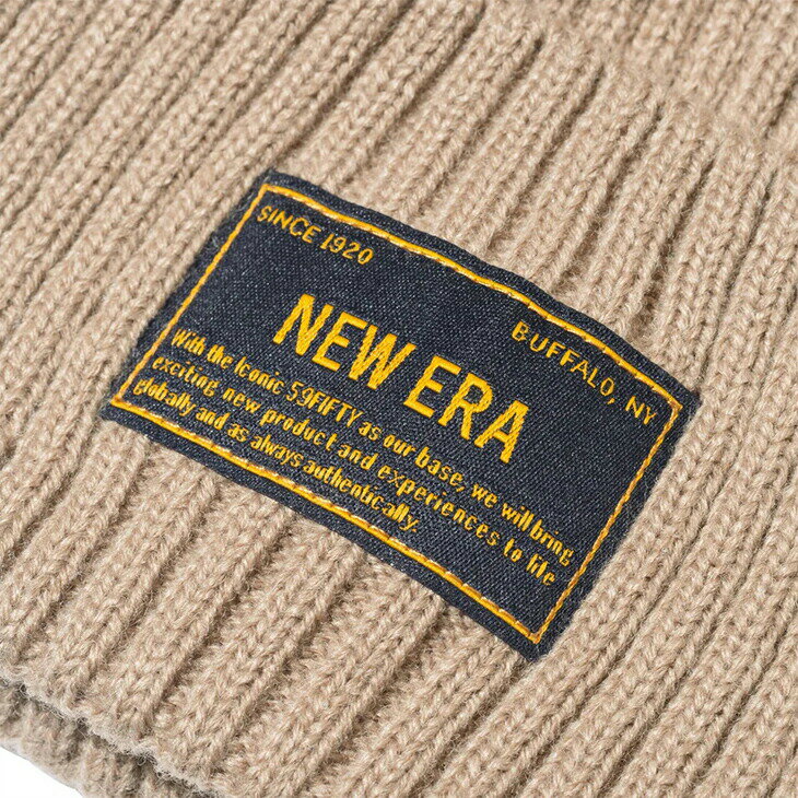 ：NEW ERA｜Military Patch Knit Cap/ ニュー エラ/ミリタリー パッチ ニット キャ...