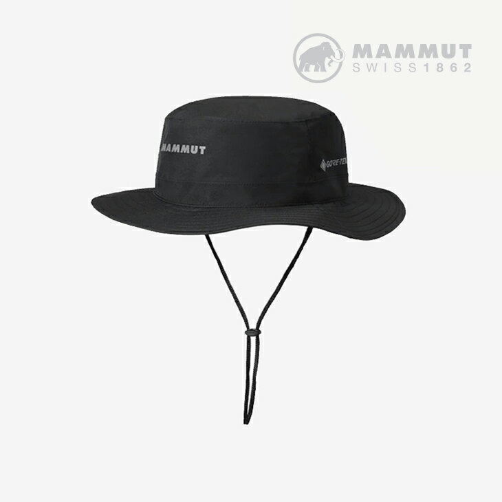 Rakuten - ：MAMMUT｜Climate Gore-Tex Hat AF/ マムート/クライメート ゴアテックス ハット アジアンフィット/ブラック #