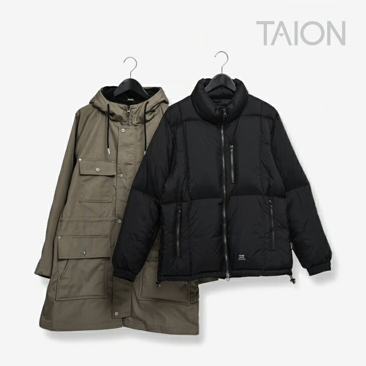 Rakuten - ・TAION｜CR Work Parka +Volume Down Jacket Cordura/ タイオン/CR ワーク パーカー ボリューム ダウン ジャケット コーデュラ/ダークオリーブ #