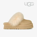 ・UGG|W Disquette Chalet Platform Slipper Sheepskin/ アグ/ディスケット シャレー シープスキン/サンドキャッ...