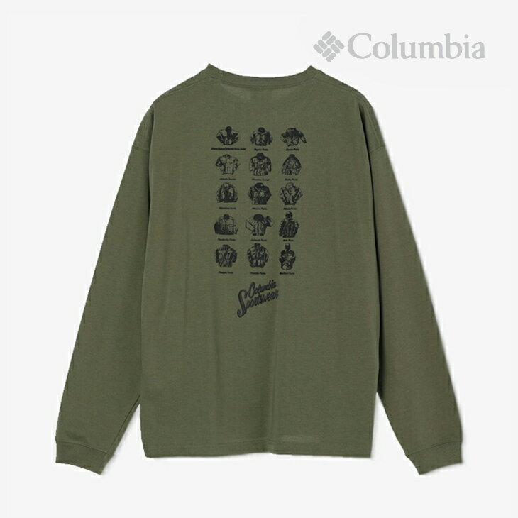 ＊COLUMBIA｜Tyger Garden Long Sleeve T-shirt/ コロンビア/タイガーガーデン ロング スリーブ Tシャツ/ハイカーグリーンアーカイブ #