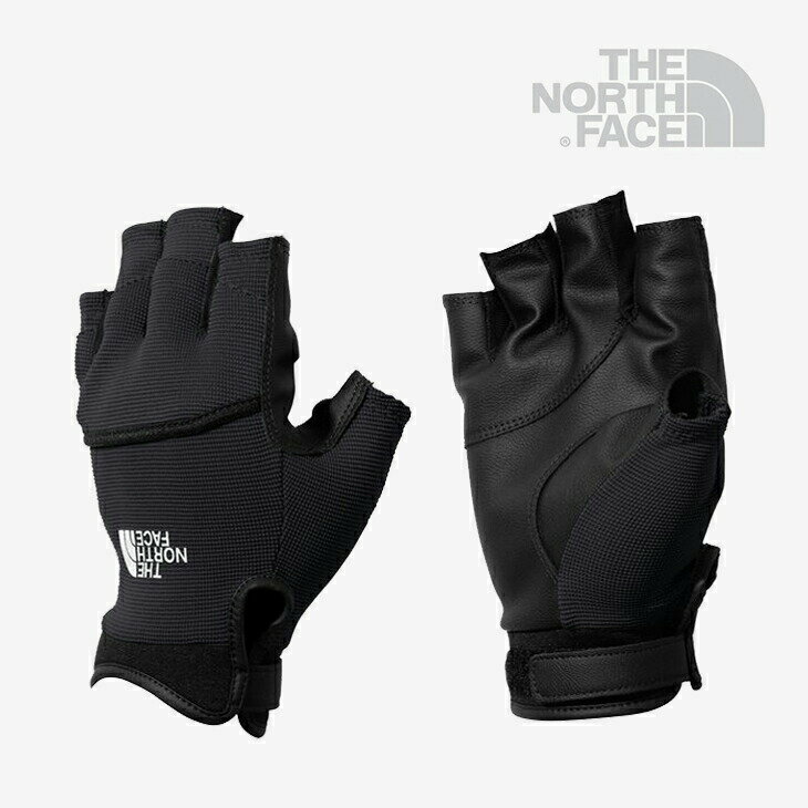 ・THE NORTH FACE｜Simple FL Trekkers Glove/ ノース フェイス/シンプル トレッカーズ グローブ フィンガーレス/ブラック #
