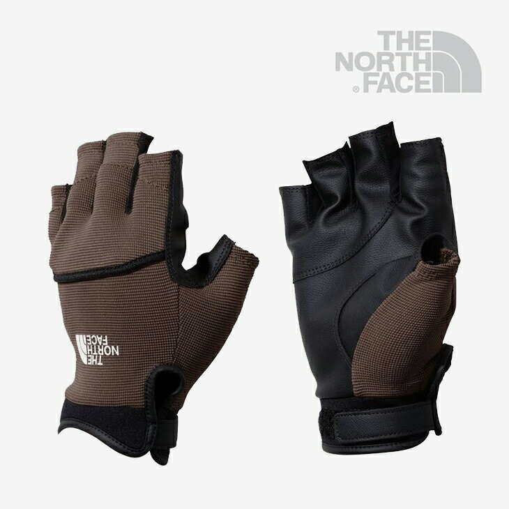 ザ・ノース・フェイス　手袋（メンズ） ＊THE NORTH FACE｜Simple FL Trekkers Glove/ ノース フェイス/シンプル トレッカーズ グローブ フィンガーレス/スレートブラウン #