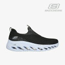 楽天GO ON・SKECHERS｜W Arch Fit Glide-Step Dazzling Step/ スケッチャーズ/アーチ フィット グライドステップ ダズリング ステップ/ブラックxラベンダー #