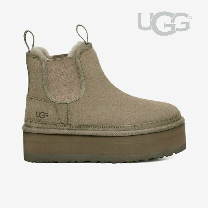 ・UGG｜W Neumel Platform Chelsea/ アグ/ニューメル プラットフォーム チェルシー/スモークプルーム #