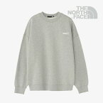 ＊THE NORTH FACE｜Never Stop ING Crew/ ノース フェイス/ネバー ストップ アイエヌジー クルー スウェット/ミックスグレー #