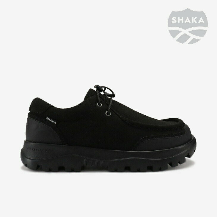 *SHAKA|Trail Tyrol Moc EX/ シャカ/トレイル チロル モック モカシン/ブラック #