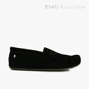 ＊EMU｜W Odessa 2.0/ エミュー/オデッサ 2.0 モカシン ムートン/ブラック #