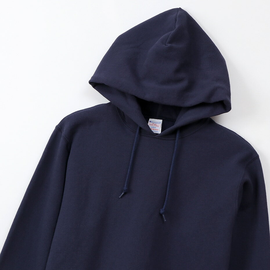 ・CHAMPION｜USA Made Hooded Sweat Shirt 9oz Terry Fleece/ チャンピオン/アメリカ メイド フーデッド スウェットシャツ 9オンス テリーフリース/ネイビー # 2