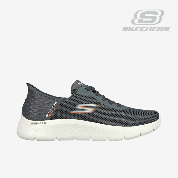 ・SKECHERS｜Slip-Ins Go Walk Flex Hands Up/ スケッチャーズ/スリップインズ ゴーウォーク フレックス ハンズ アップ/グレー #