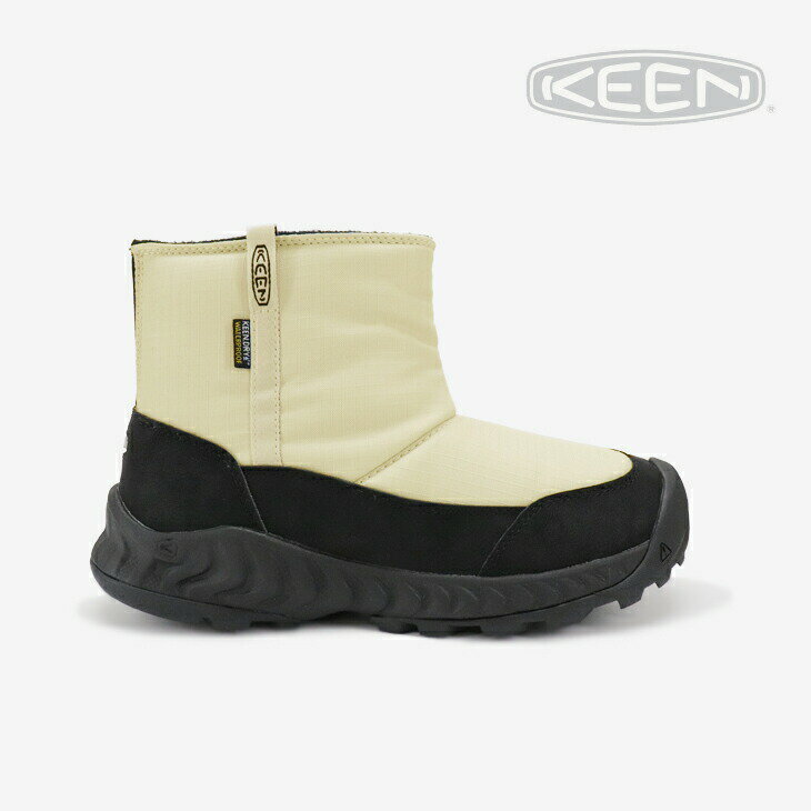 楽天GO ON＊KEEN｜W Hood Nxis Pull On WP/ キーン/フッド ネクシス プル オン ウォータープルーフ/シルバーバーチxブラック #