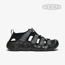 ・KEEN|W Hyperport H2 Sandal/ キーン/ハイパーポート エイチツー サンダル/ブラックxスチールグレー #