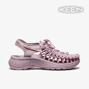 ・KEEN|W Uneek Astoria Canvas Platform/ キーン/ユニーク アストリア キャンバス プラットフォーム/トードスツール #