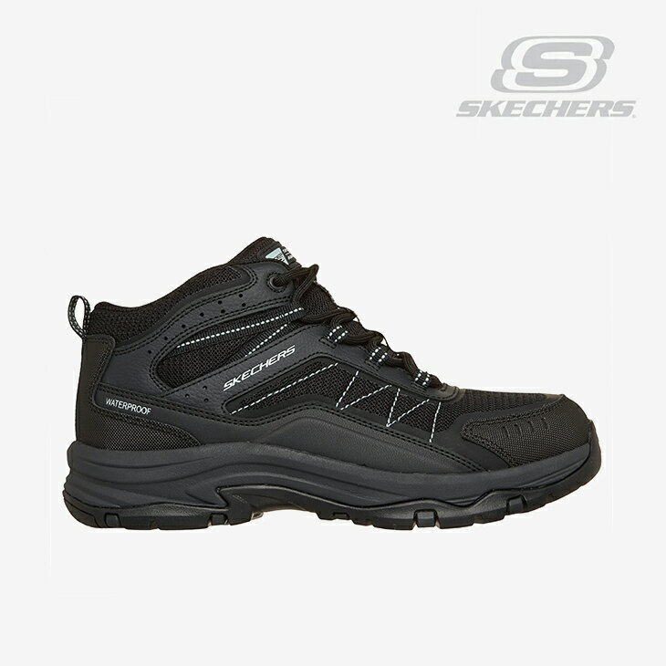 Rakuten - ：SKECHERS｜W Trego Ash Away Waterproof Relaxed Fit/ スケッチャーズ/ウォータープルーフ リラックスドフィット トレゴ アッシュ アウェイ/ブラックxチャコール #