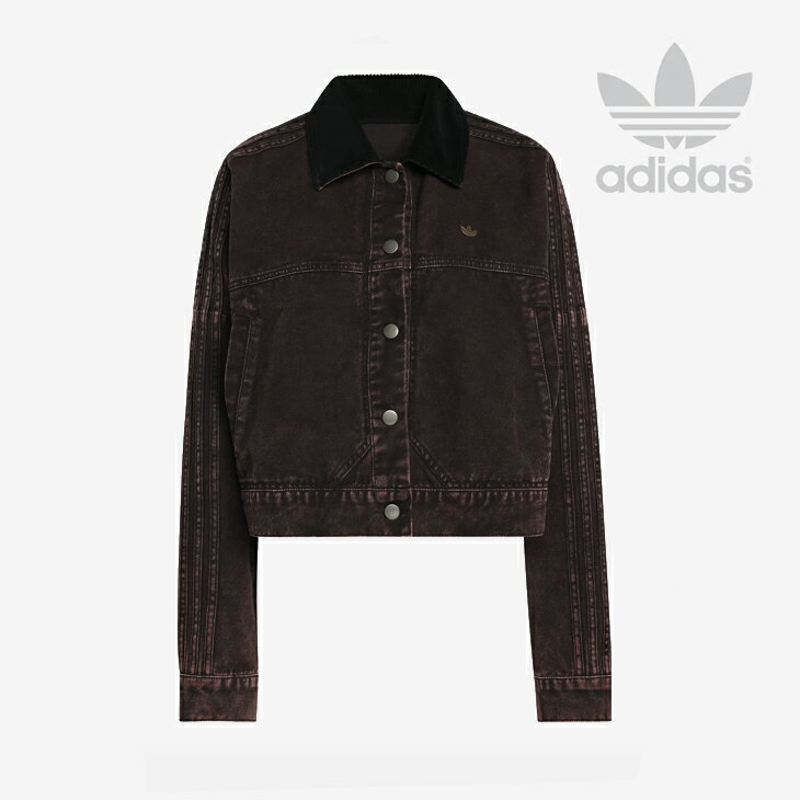 Rakuten - ・ADIDAS Originals｜Track Top Jacket Canvas Oversize Box/ アディダス/トラック トップ ジャケット キャンバス オーバーサイズ ボックス/オーロラコーヒー #