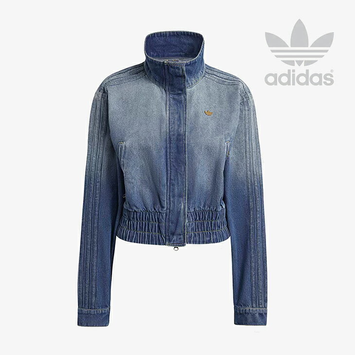 Rakuten - ・ADIDAS Originals｜Premium Essentials Track Top Denim/ アディダス/プレミアム エッセンシャルズ トラック トップ デニム ジャケット/ミィディアムヴィンテージデニム #