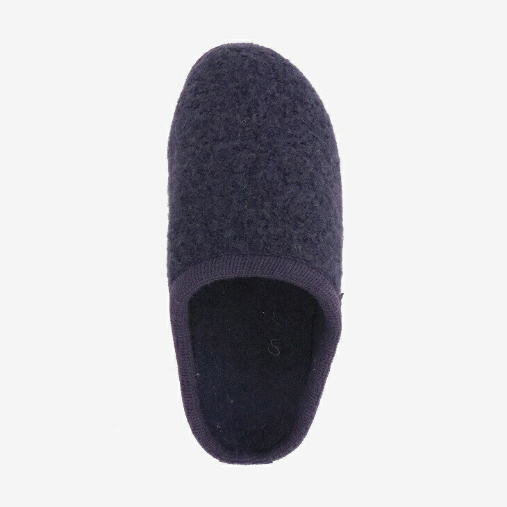 ・HAFLINGER｜Knut Boiled Wool Double-Felt Slipper/ ハフリンガー/クヌート ボイルド ウール ダブルフェルト スリッパ/ラベンダー #