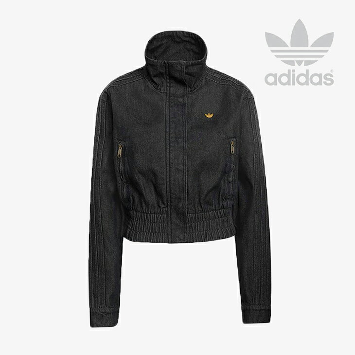 ・ADIDAS Originals｜W Premium Essentials Dinim Track Top Cropped Jacket/ アディダス/プレミアム ..