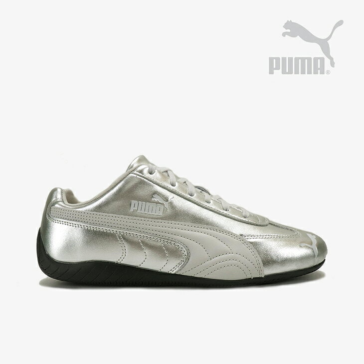 Rakuten - ・PUMA｜W Speedcat Silver Leather Metallic/ プーマ/スピードキャット シルバー レザー メタリック/フェザーグレーxプーマブラック #