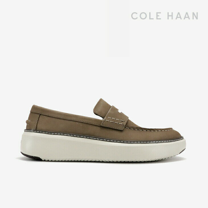 ・COLE HAAN｜Grandpro Topspin Penny Loafer Nubuck/ コール ハーン/グランドプロ トップスピン ペニー ローファー ヌバック/トリュフxシルバーバーチ #