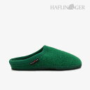 ・HAFLINGER｜Knut Boiled Wool Double-Felt Slipper/ ハフリンガー/クヌート ボイルド ウール ダブルフェルト スリッパ/エメラルド #