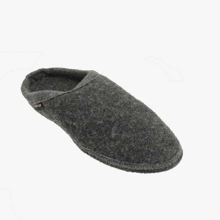 ・HAFLINGER｜Knut Boiled Wool Double-Felt Slipper/ ハフリンガー/クヌート ボイルド ウール ダブルフェルト スリッパ/アントラジット # 3