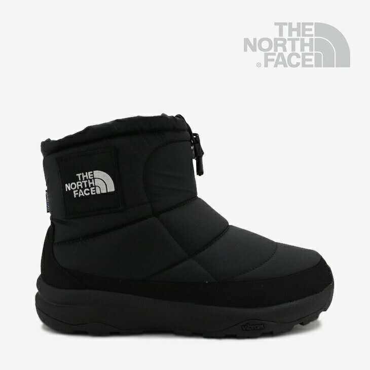 ▲スーパーSALE 半額以下］THE NORTH FACE｜Nuptse Bootie WP Logo Short/ ノース フェイス/ヌプシ ブーティ ウォータープルーフ ロゴ ショート/ブラック #のサムネイル