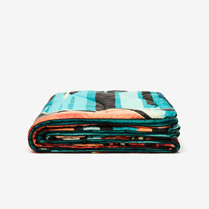 �� �����ѡ�SALE Ⱦ�۰ʲ���RUMPL��Artist Original Puffy Blanket Confluence Gretchen Leggitt/ ���ץ�/�����ƥ����� ���ꥸ�ʥ� �ѥե��� �֥�󥱥å� ����ե륨�� ����å����� �쥮�å�/�֥롼 #