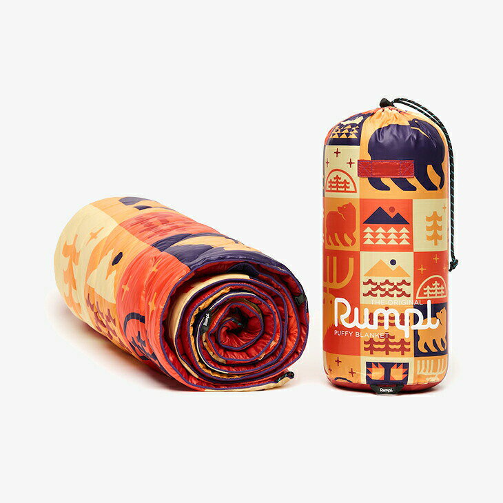 ＊RUMPL｜Original Puffy Blanket Puffysunrise Cabin/ ランプル/オリジナル パフ...