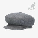 ・KANGOL|Wool Spitfire/ カンゴール/ウール スピットファイア キャスケット/ダークフランネル #