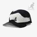 カンゴール ＊KANGOL｜Joyful Collage Spacecap/ カンゴール/ジョイフル コラージュ スペースキャップ/ブラックミックス #