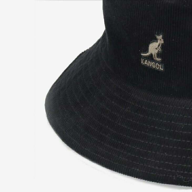 ・KANGOL｜Cord Bucket/ カンゴール/コーデュロイ バケット ハット/ブラック # 3