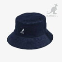 KANGOL｜Cord Bucket/ カンゴール/コーデュロイ バケット ハット/ネイビー