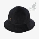 ・KANGOL|Cord Casual/ カンゴール/コーデュロイ カジュアル ベル ハット/ブラック #