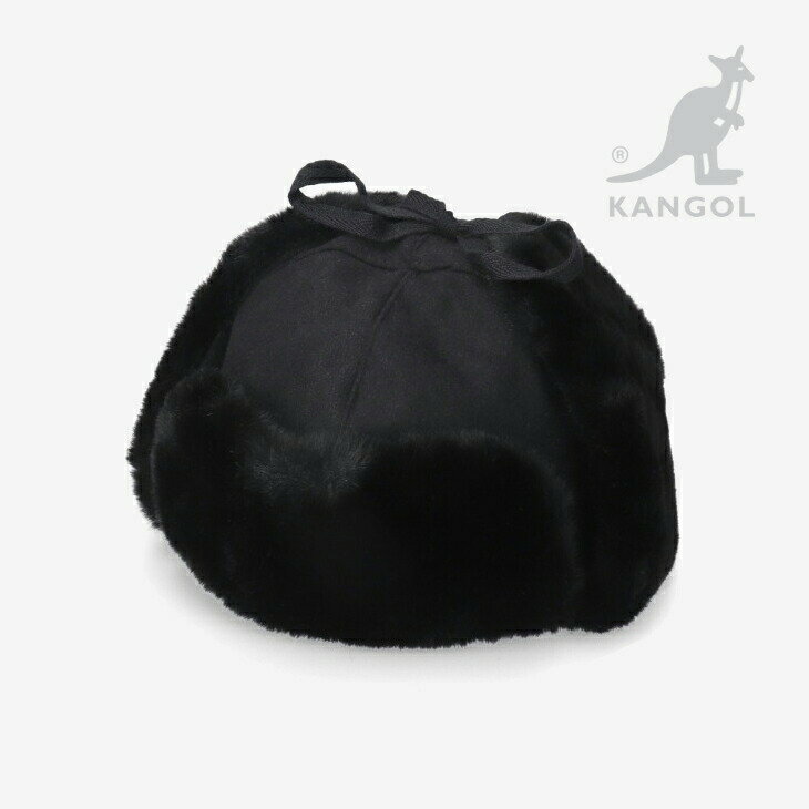 ・KANGOL｜Wool Ushanka/ カンゴール/ウール ウシャンカ/ブラック #