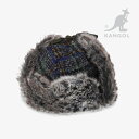 ・KANGOL｜Wool Ushanka/ カンゴール/ウール ウシャンカ/ダークフランネル #