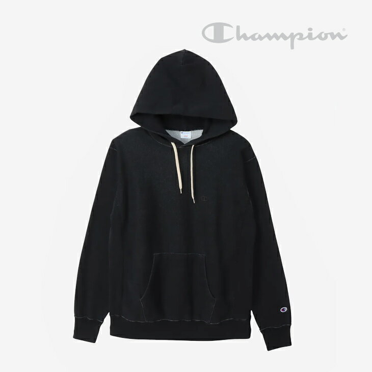 Rakuten - ・CHAMPION｜Reverse Weave Hooded SweatShirt Rope Dyeing/ チャンピオン/リバース ウィーブ フーデッド スウェット シャツ ロープ ダイイング/オフブラック #